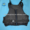 Black color kayak & black color life jacket for kayaking